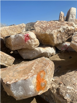 White Onyx Blocks
