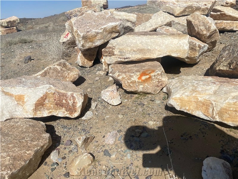 White Onyx Blocks