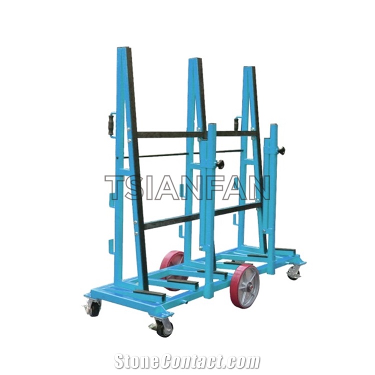 Glass Slab Display Rack, Storage Rack, A-Frame