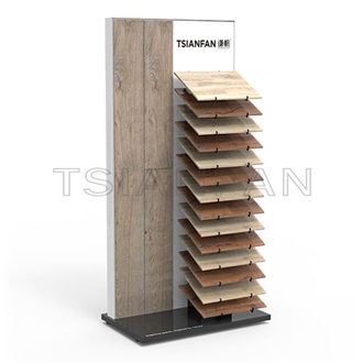 Wood Floor Display Rack