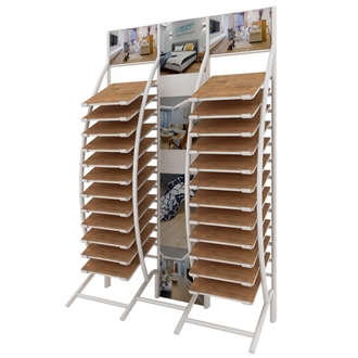 Wood Floor Display Rack