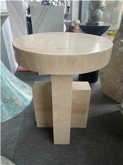 Living Room Travertine Coffee Table Natural Stone Design