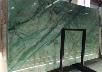 Luxury Polished Da Vinci Green Quartzite Slabs