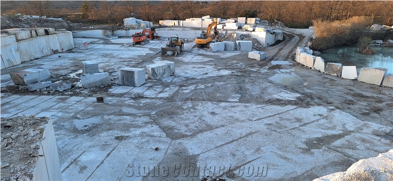 Alma White Granite Blocks