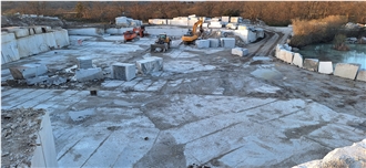Alma White Granite Blocks