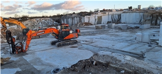 Alma White Granite Blocks