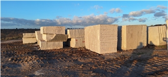 Alma White Granite Blocks