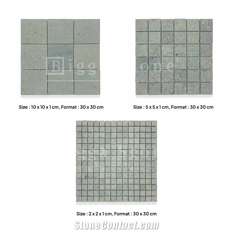 Bali Green Sukabumi Mosaic Tiles