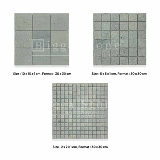Bali Green Sukabumi Mosaic Tiles