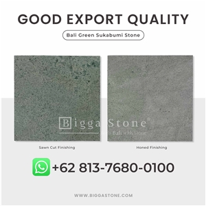 Bali Sukabumi Green Swimming Pool Stone Tiles