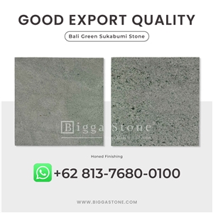 Green Sukabumi Pool Tiles, Bali Pool Tiles Stone