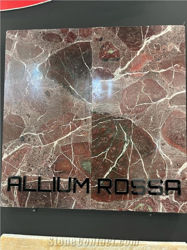 Allium Rossa Marble Slab