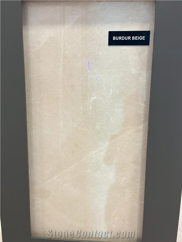 Burdur Cream Marble Slab