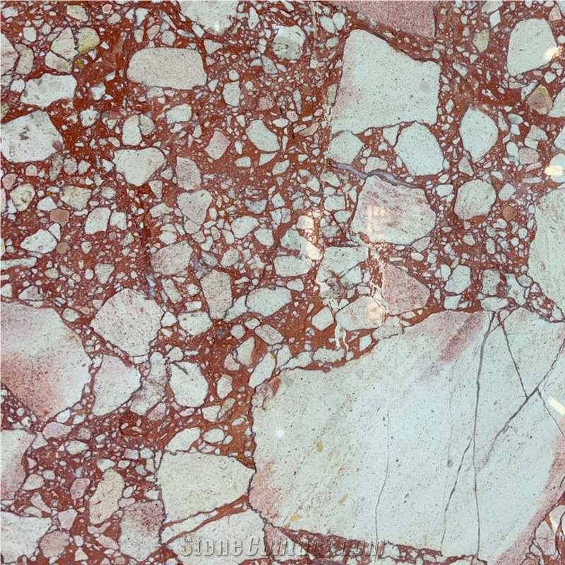 Carmen Rossa Queen Marble Tile