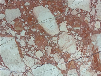 Carmen Rossa Queen Marble Slab