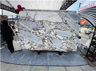 Chinese Bulgari Marble Slab