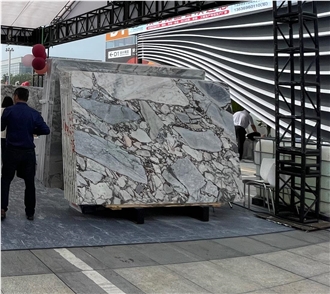 Chinese Bulgari Marble Slab