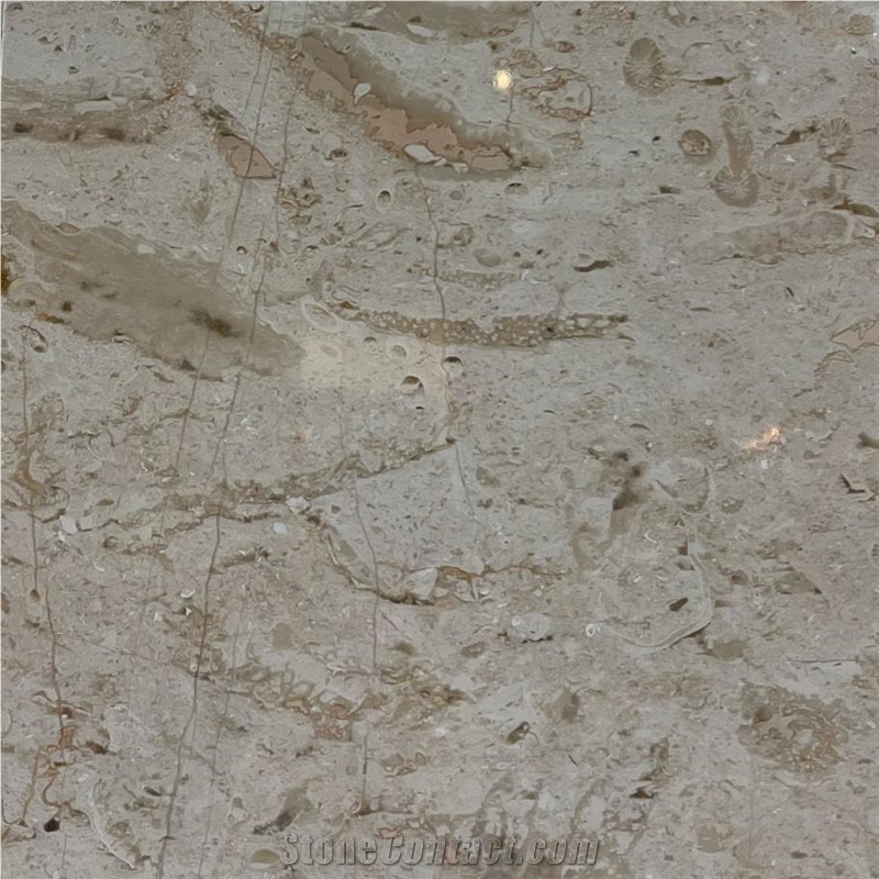 Flower Beige Marble Tile
