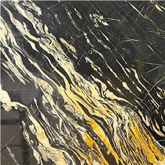 Karacabey Black Gold Marble