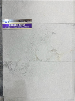 King Blue Golden Grey Marble Finished Product