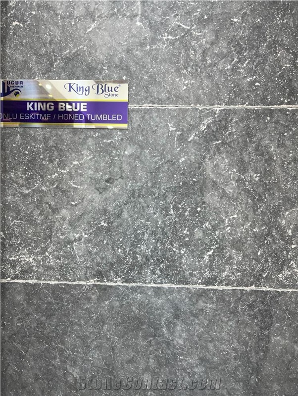 King Blue Marble Finished Product