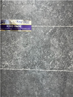 King Blue Marble Finished Product