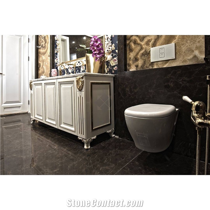 Mahkam Brown Marble Finished Product