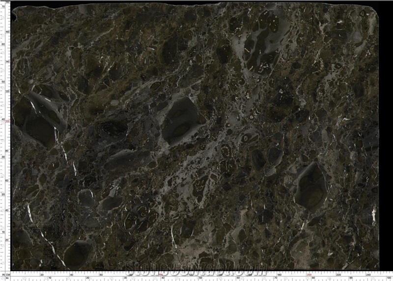 Mystic Grey Marble Slab