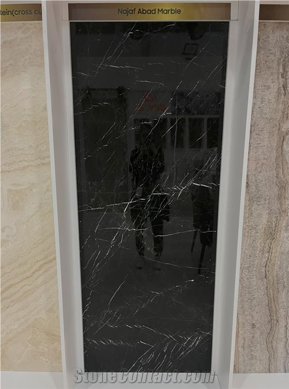 Najafabad Black Marble Slab
