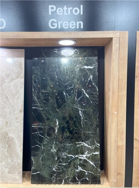 Petroleum Green Marble Slab