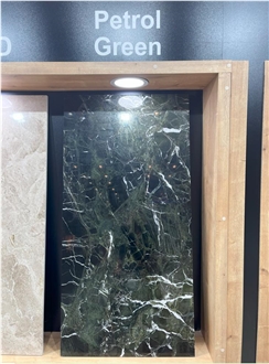 Petroleum Green Marble Slab
