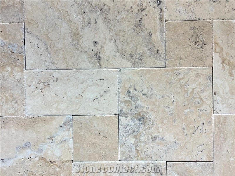 Philadelphia Black Travertine Finished Product