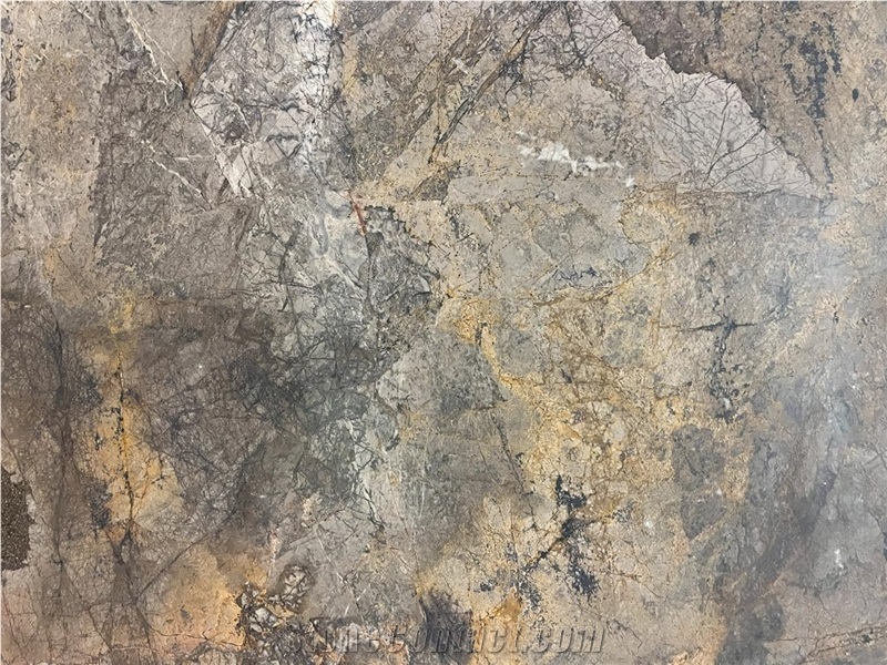 Rustic Gray Marble Slab