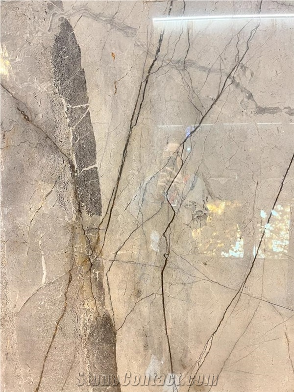 Uni Luxus Grey Marble Slab