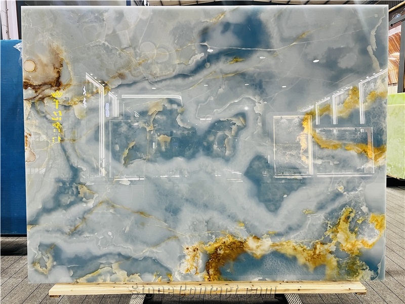 Blue Onyx Slabs