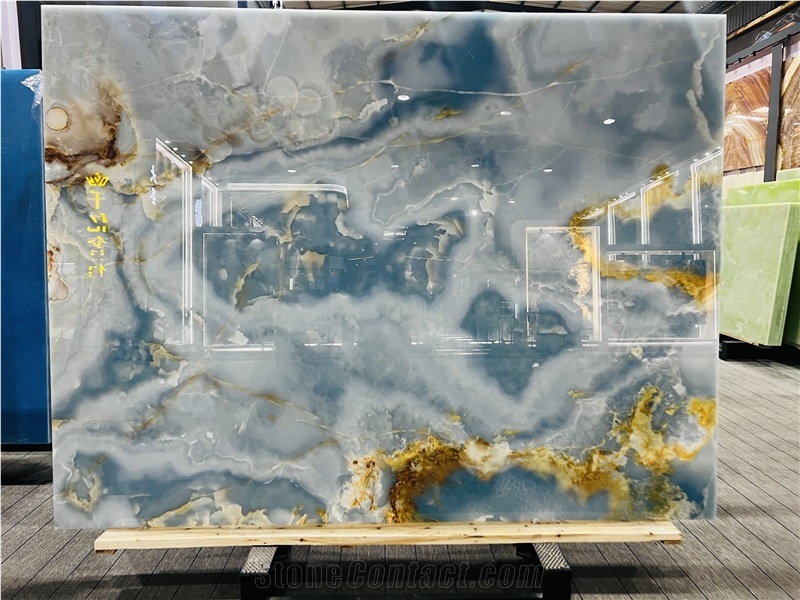 Blue Onyx Slabs