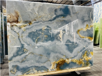 Blue Onyx Slabs