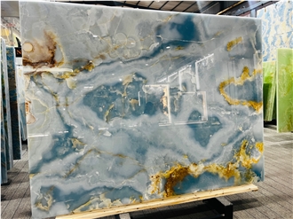 Blue Onyx Slabs
