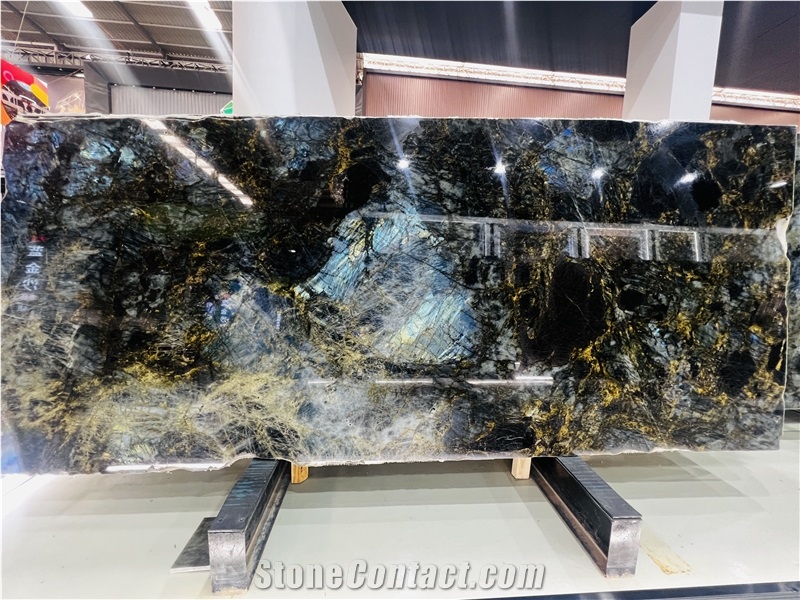 Lemurian Blue Granite Slabs For Wall Tiles