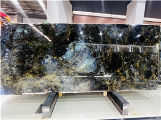 Lemurian Blue Granite Slabs For Wall Tiles