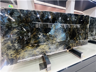 Lemurian Blue Granite Slabs For Wall Tiles