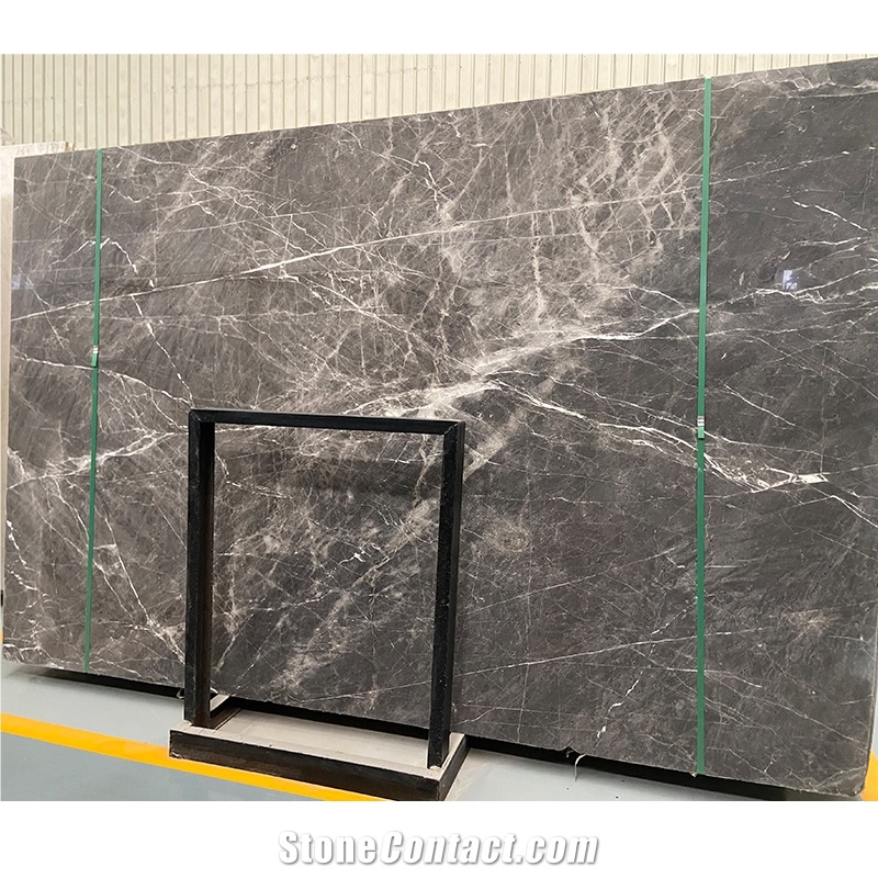 Cheap Prices Tundra Grey Marble Slab Tiles