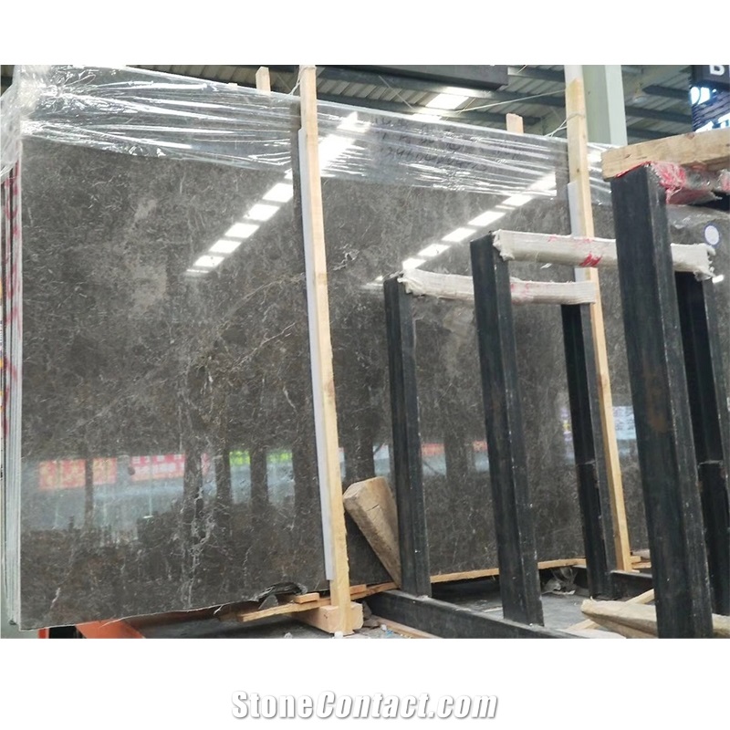 Cyprus Ash Grey Marble Slab Floor Tiles