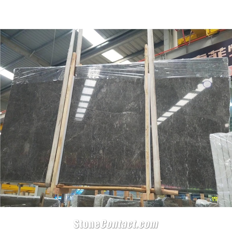 Cyprus Ash Grey Marble Slab Floor Tiles