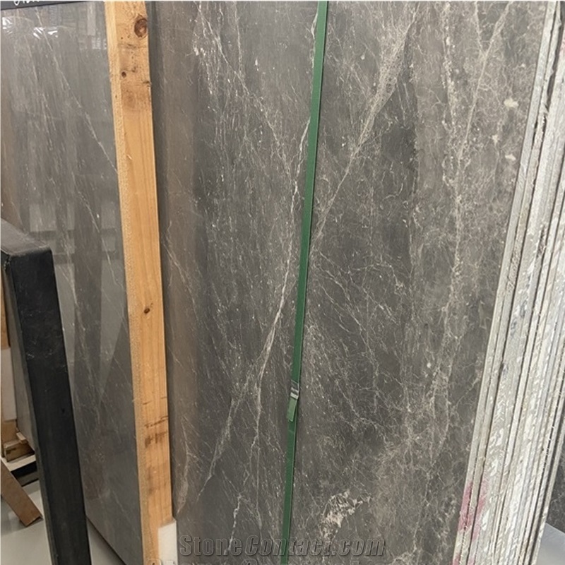 Hermes Grey Marble Big Slab Tiles