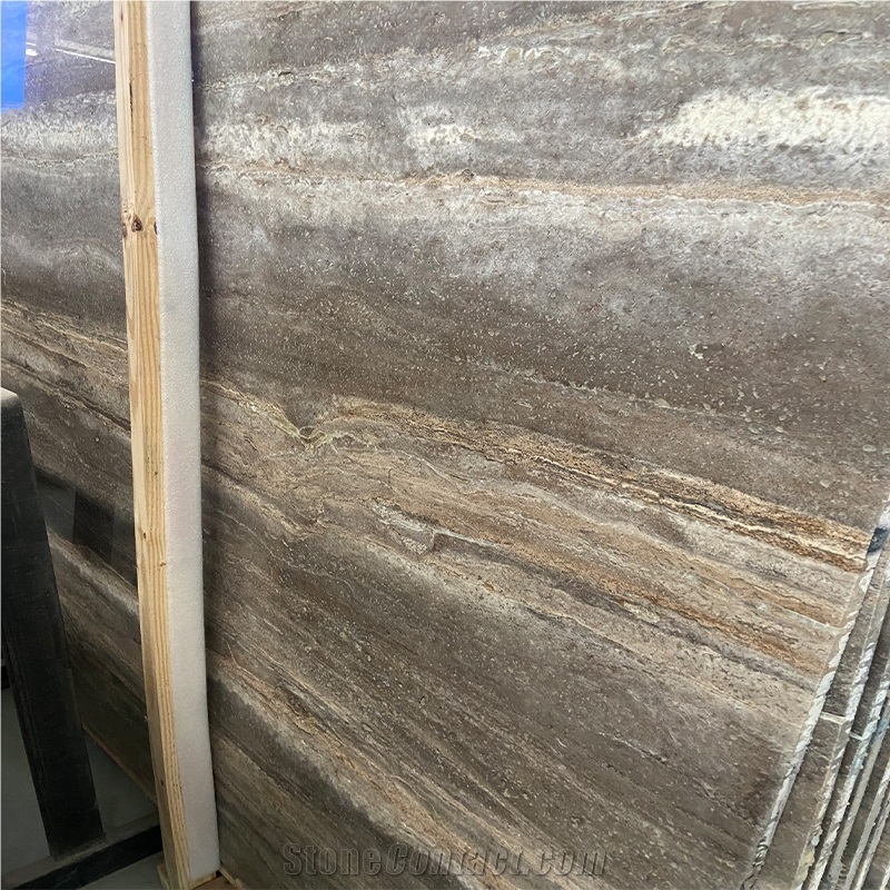 Silver Grey Travertine Tile Slabs