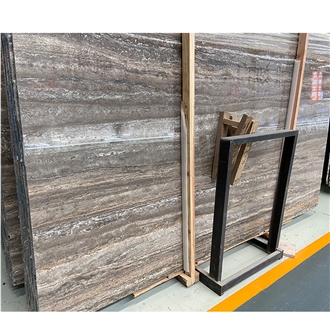 Silver Grey Travertine Tile Slabs