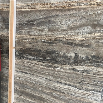 Silver Grey Travertine Tile Slabs