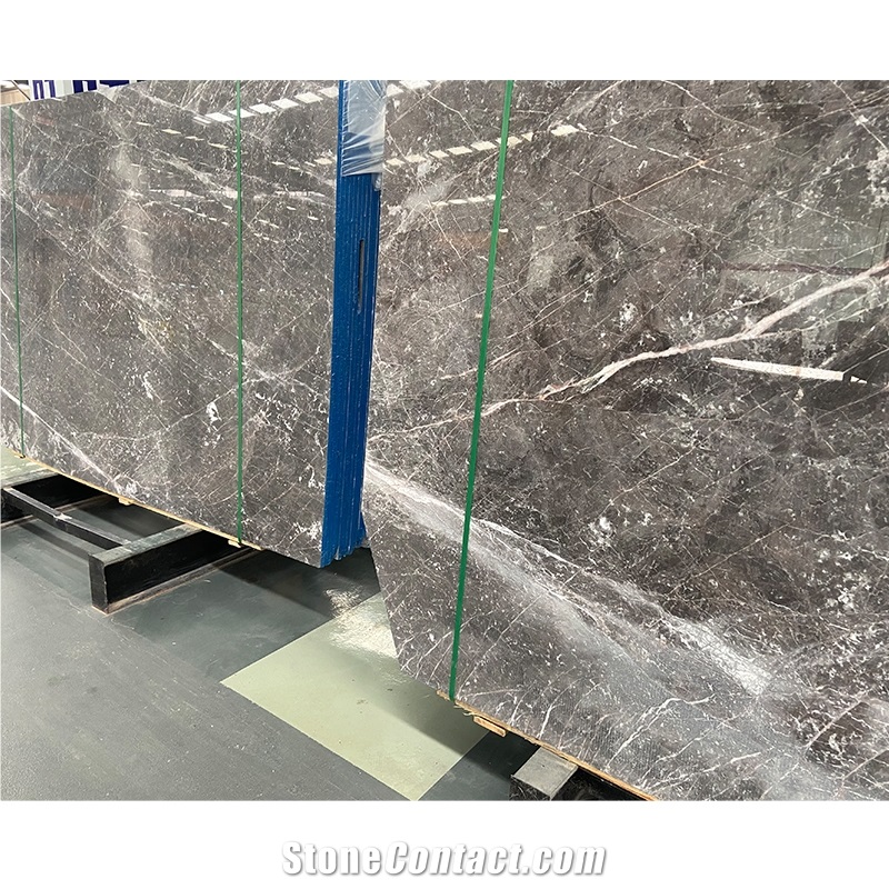 Silver Sky Star Grey Marble Slab Tiles