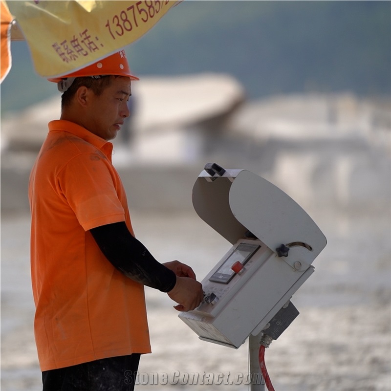 360 Rotating Quarry Wire Saw Machine For Granite & Marble Quarrying